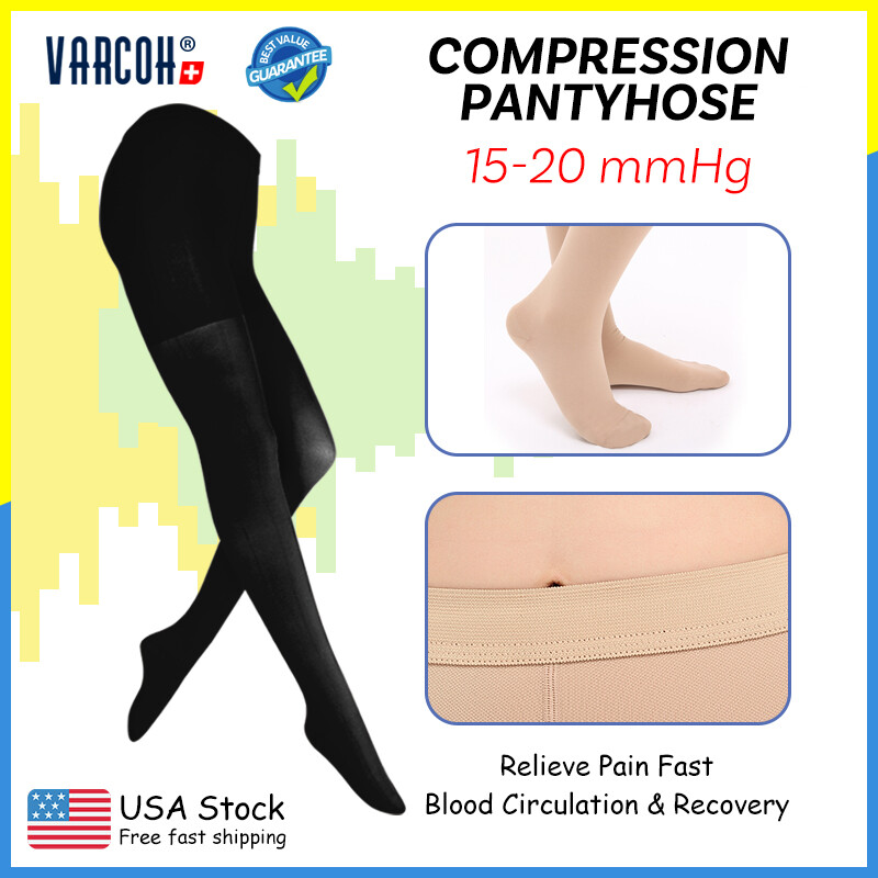 15-20 mmHg Medical Compression Pantyhose Surgical Tights Edema Varicose Support