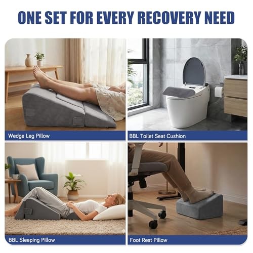 BBL Pillow After Surgery for Sleeping, 4-in-1 Brazilian Butt Lift Surgery