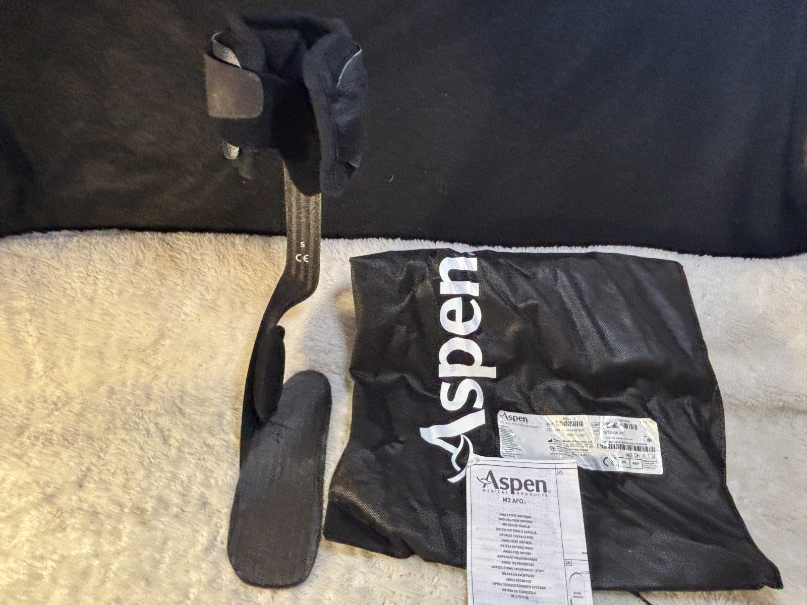 Aspen Carbon Posterior Right Small AFO