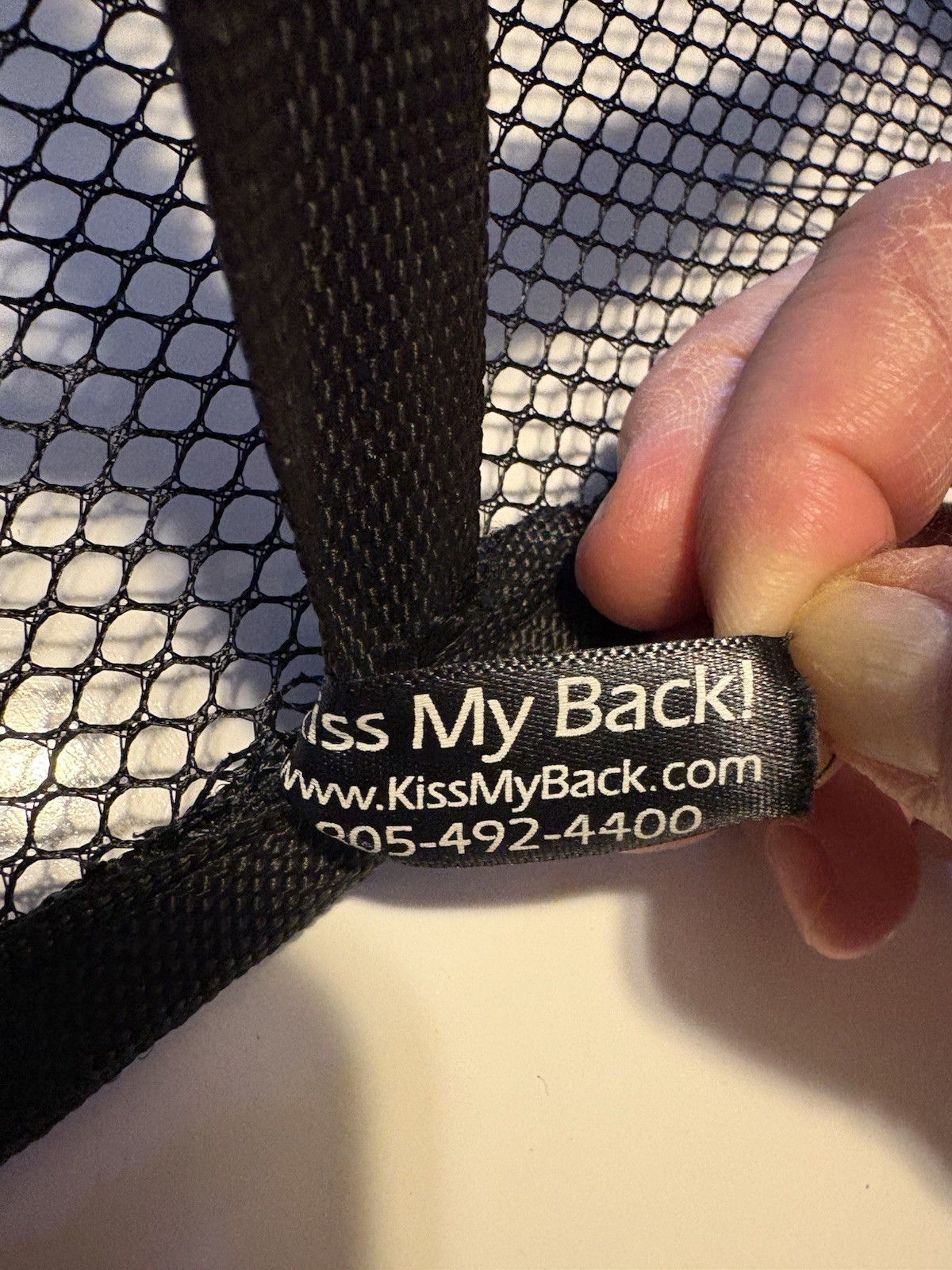 Mesh Lumbar Back Support for Car Seat or Office Chair