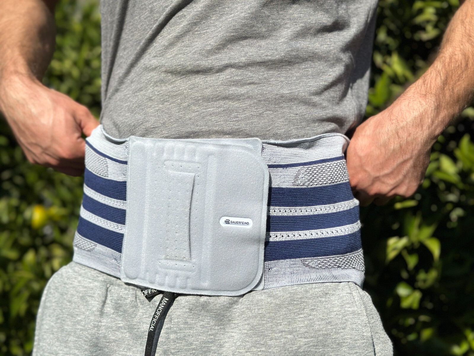 Bauerfeind LumboTrain 5 Men Muscular Stabiliz Spine Lumbar Back Support Size 5