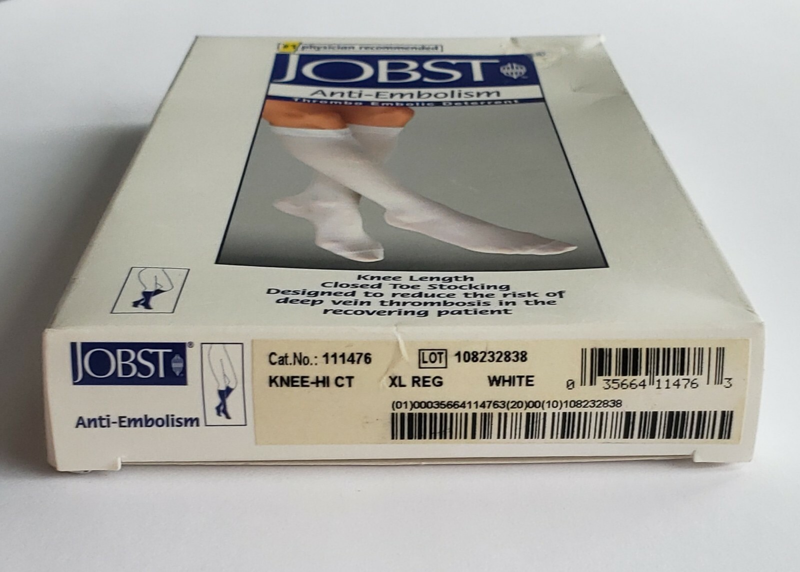 Jobst Compression Anti Embolism Knee Stockings Size XL Medical Support New