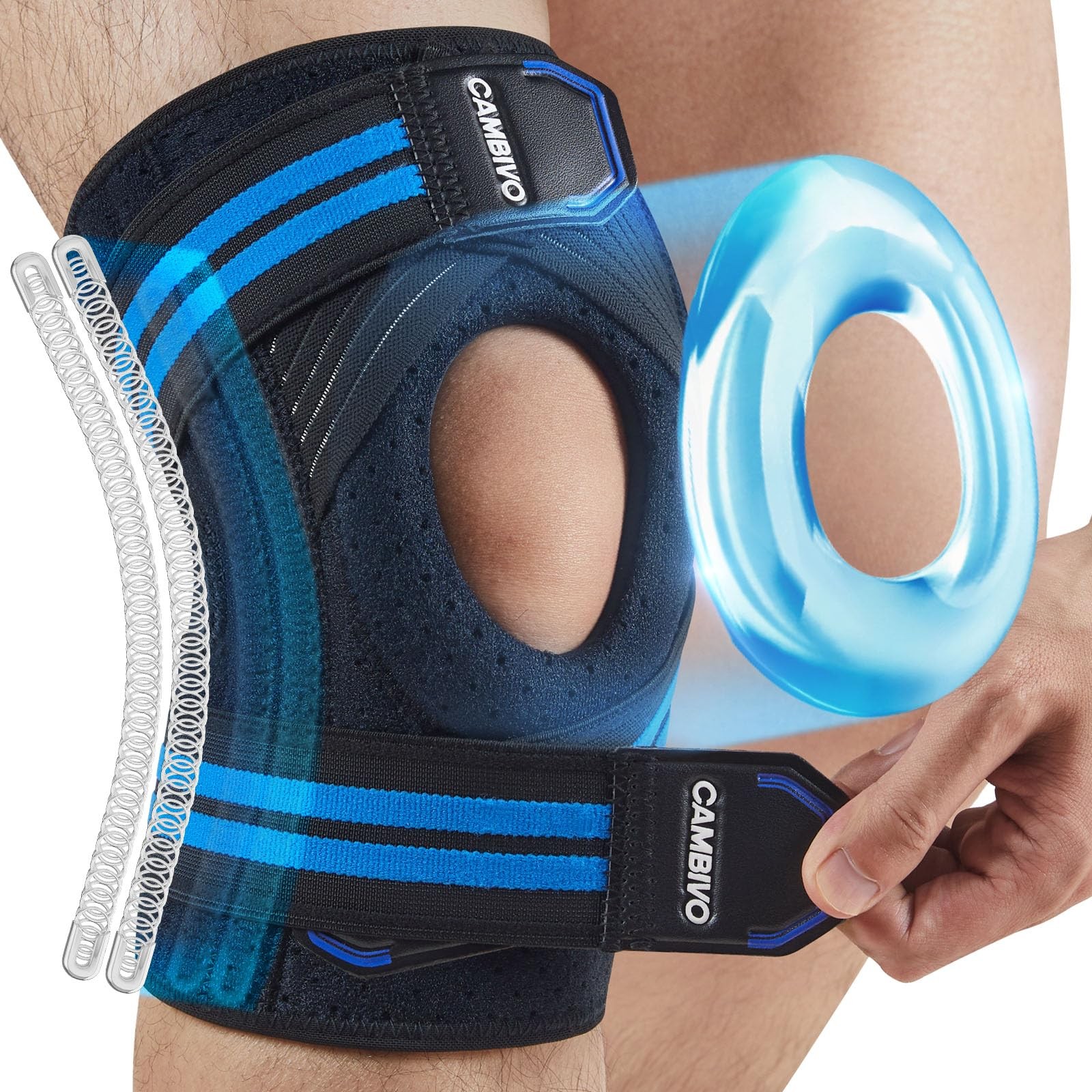 Knee Brace for Knee Pain with Side Stabilizers for Women and men, Compression…