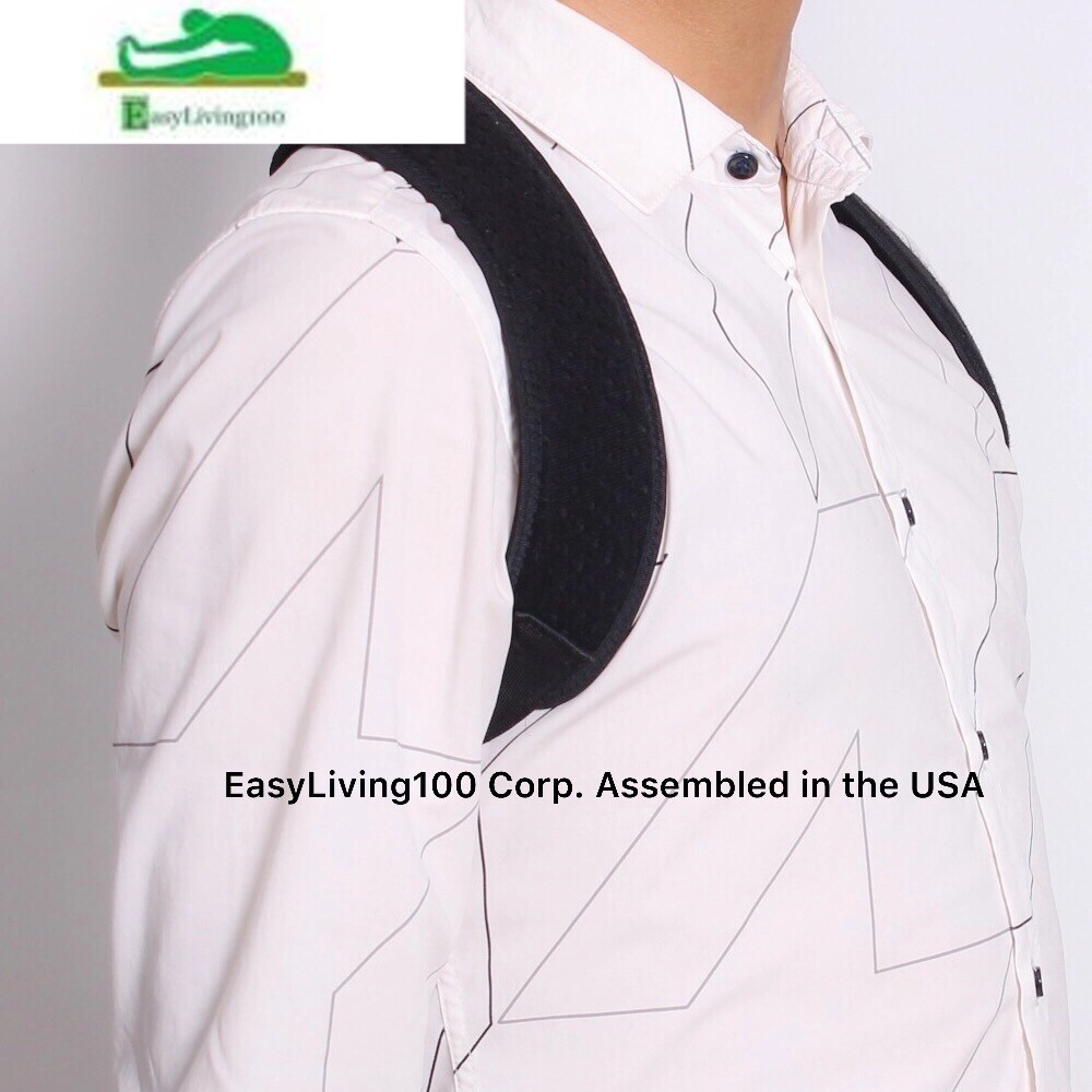 Posture Corrector UNISEX USA Adjustable Upper Back Brace FREE SANITIZER PEN