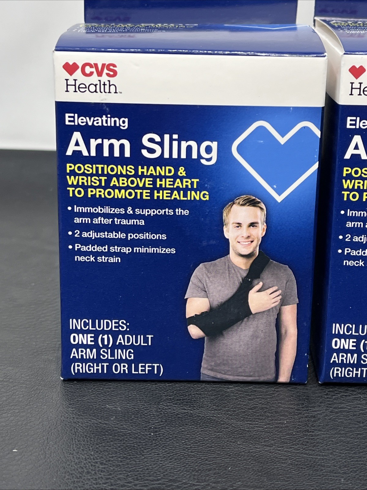 Adult Elevating Arm Sling lot of 2 Adjustable Positions Right Or Left Arm CVS