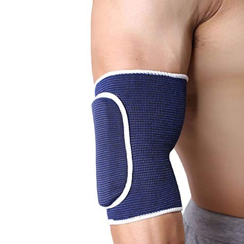 Compression Elbow Pads 1 Pair Breathable Braces Support for Sports Basketball