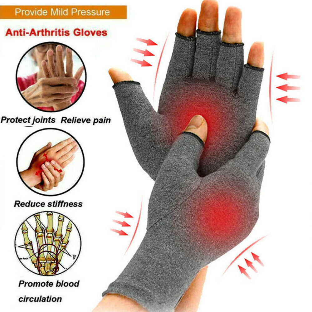 Pair Compression Arthritis Gloves Carpal Tunnel Joint Pain Relief for Men Women