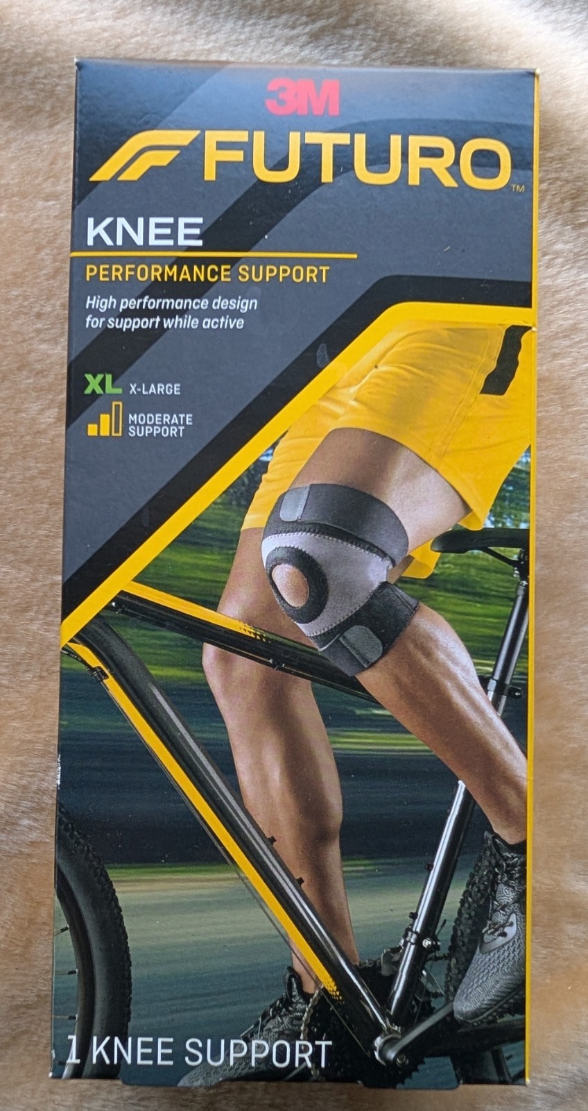 NEW 3M Futuro Knee Breathable Performance Support XL 45699