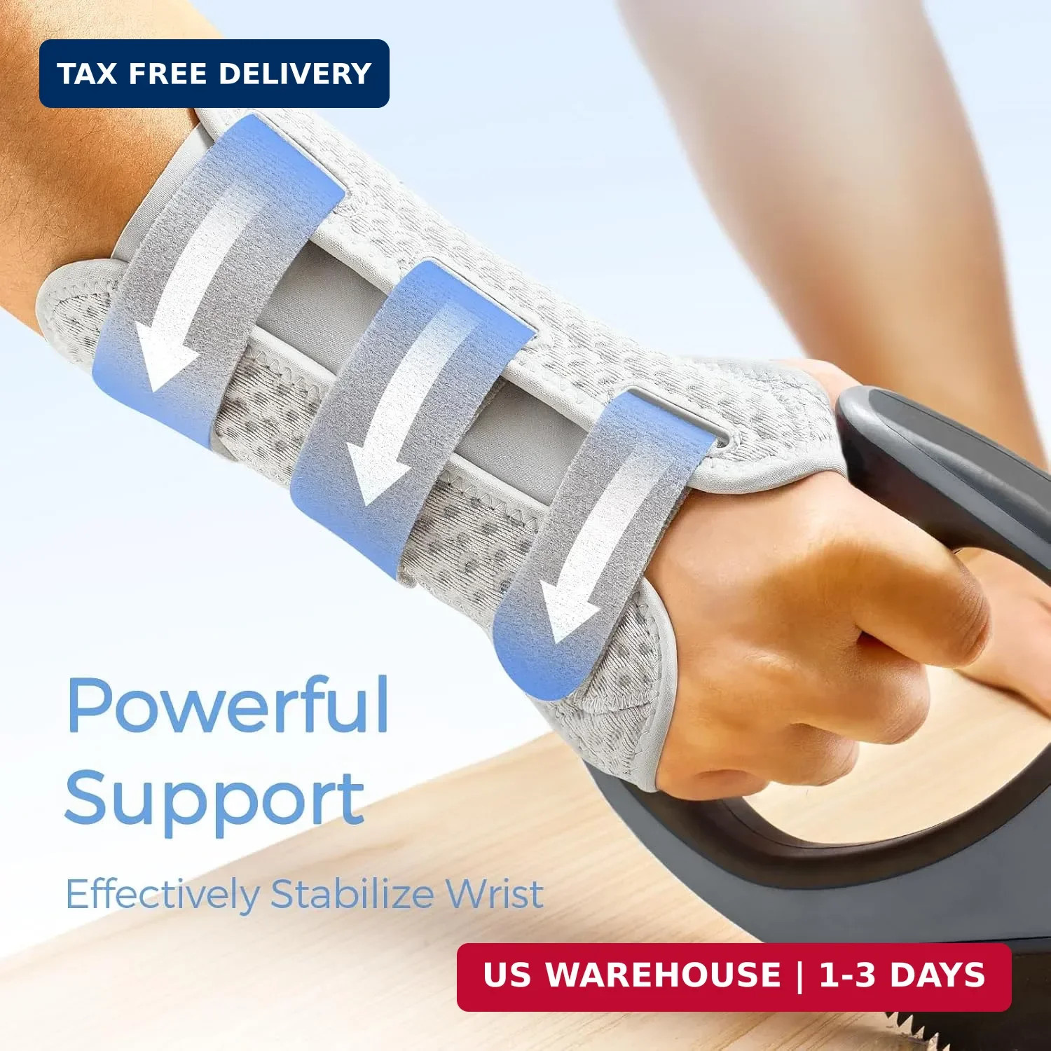 FREETOO Reversible Carpal Tunnel Wrist Brace for Tendonitis for Men Women,Wrist