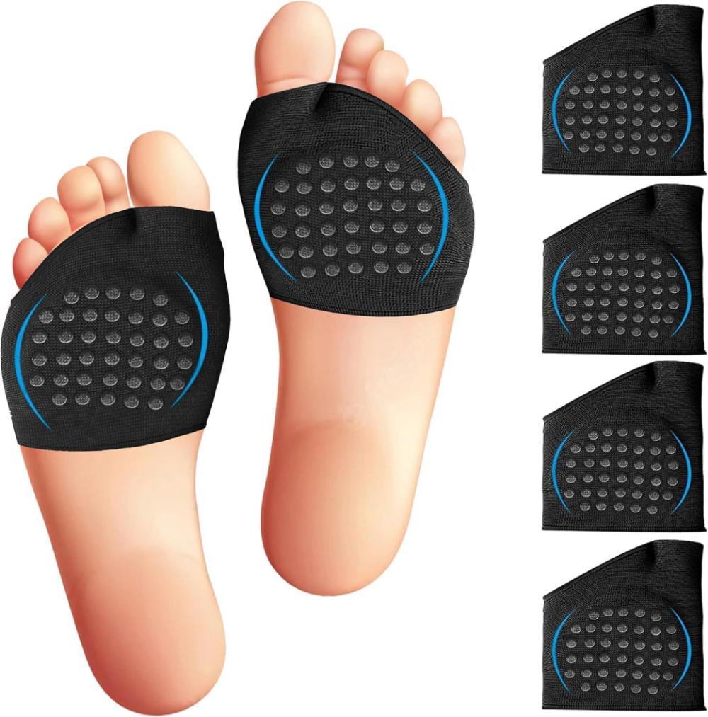 Metatarsal Pads Women and Men Anti-Slip Gel Pads, No Slip Foot Pads 4 units