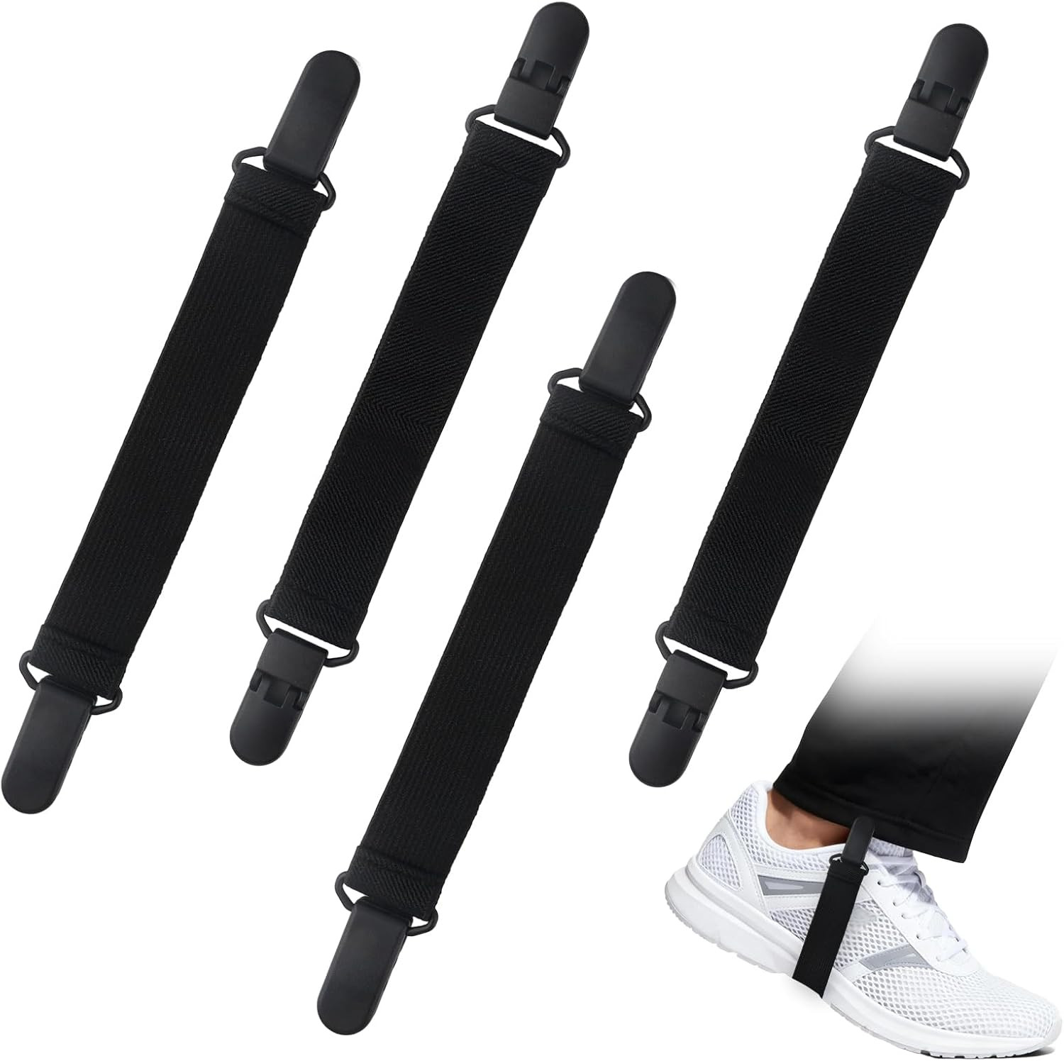 4 PCS Adjustable Boot Straps for Cowboy Boots – Adjustable Elastic Boot Straps C