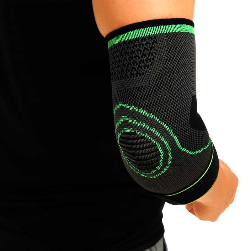 Compression Elbow Sleeve Brace Support Arthritis Tendonitis Pain Relief Wrap US