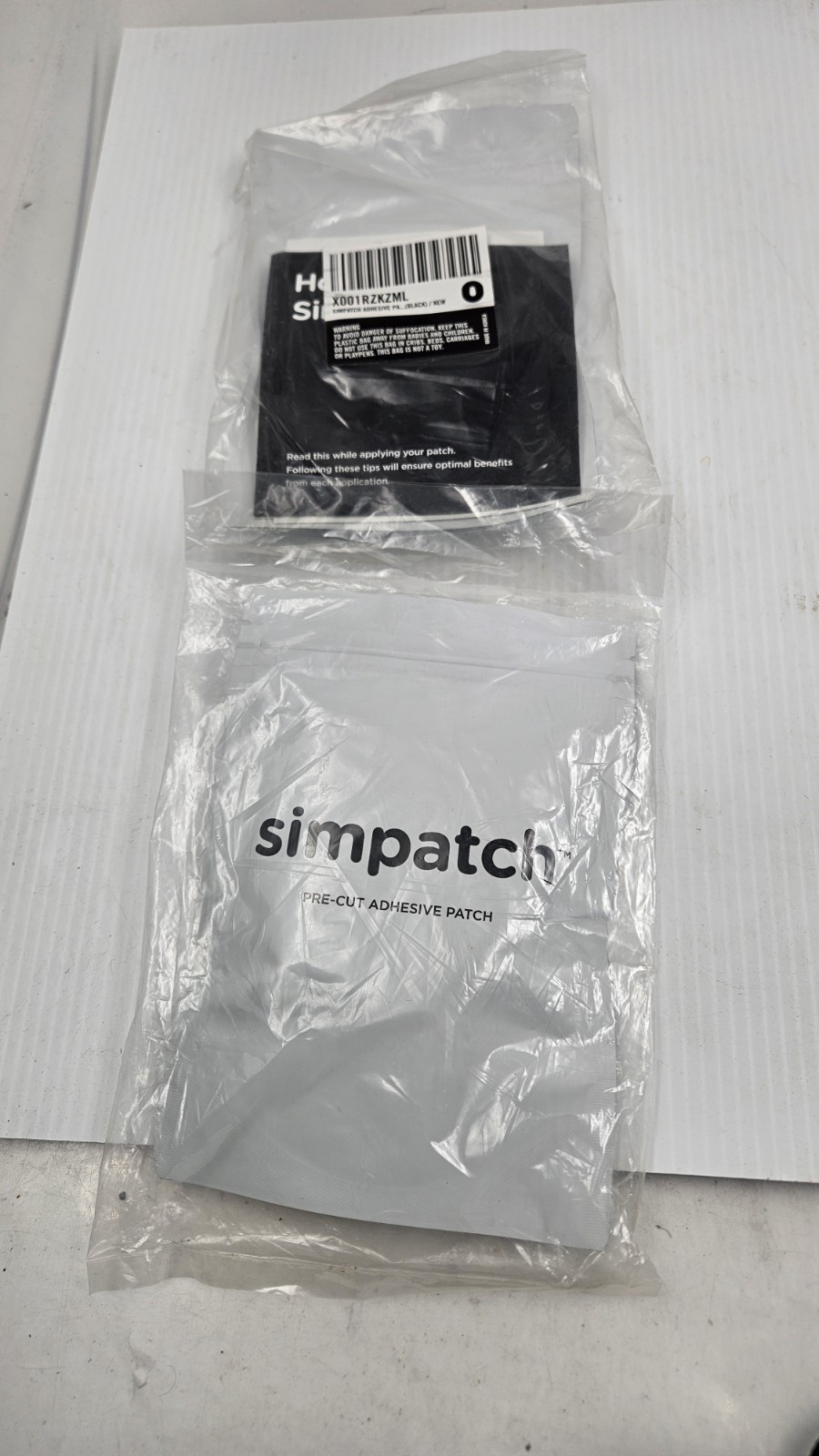 SIMPATCH Universal Adhesive Patch – Waterproof Adhesive, CGM Patches