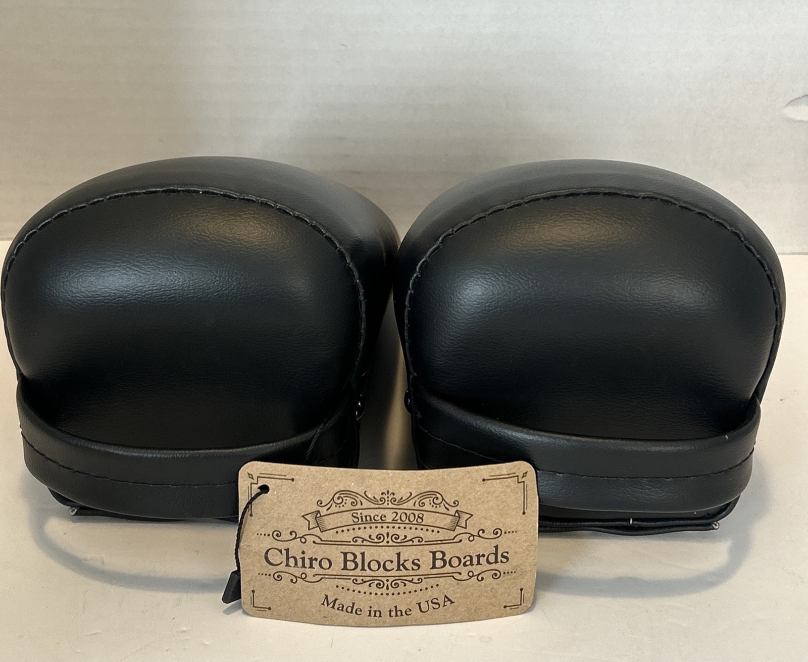 Vintage Chiropractic Chiro SOT Pelvic Sacral Blocks Physical Therapy, Black