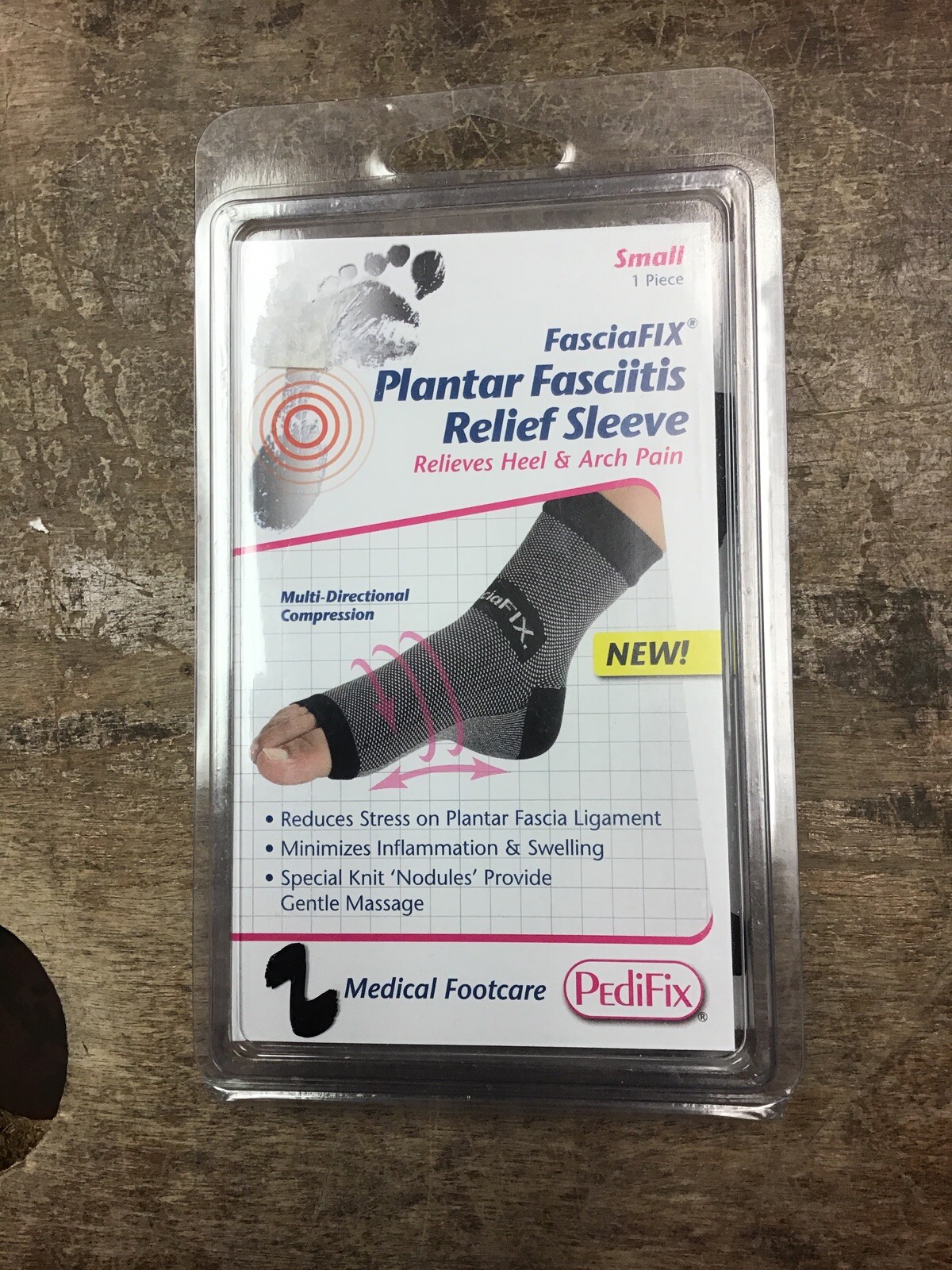PEDIFIX FasciaFIX Plantar Fasciitis Sleeve Adult Small P6023-M