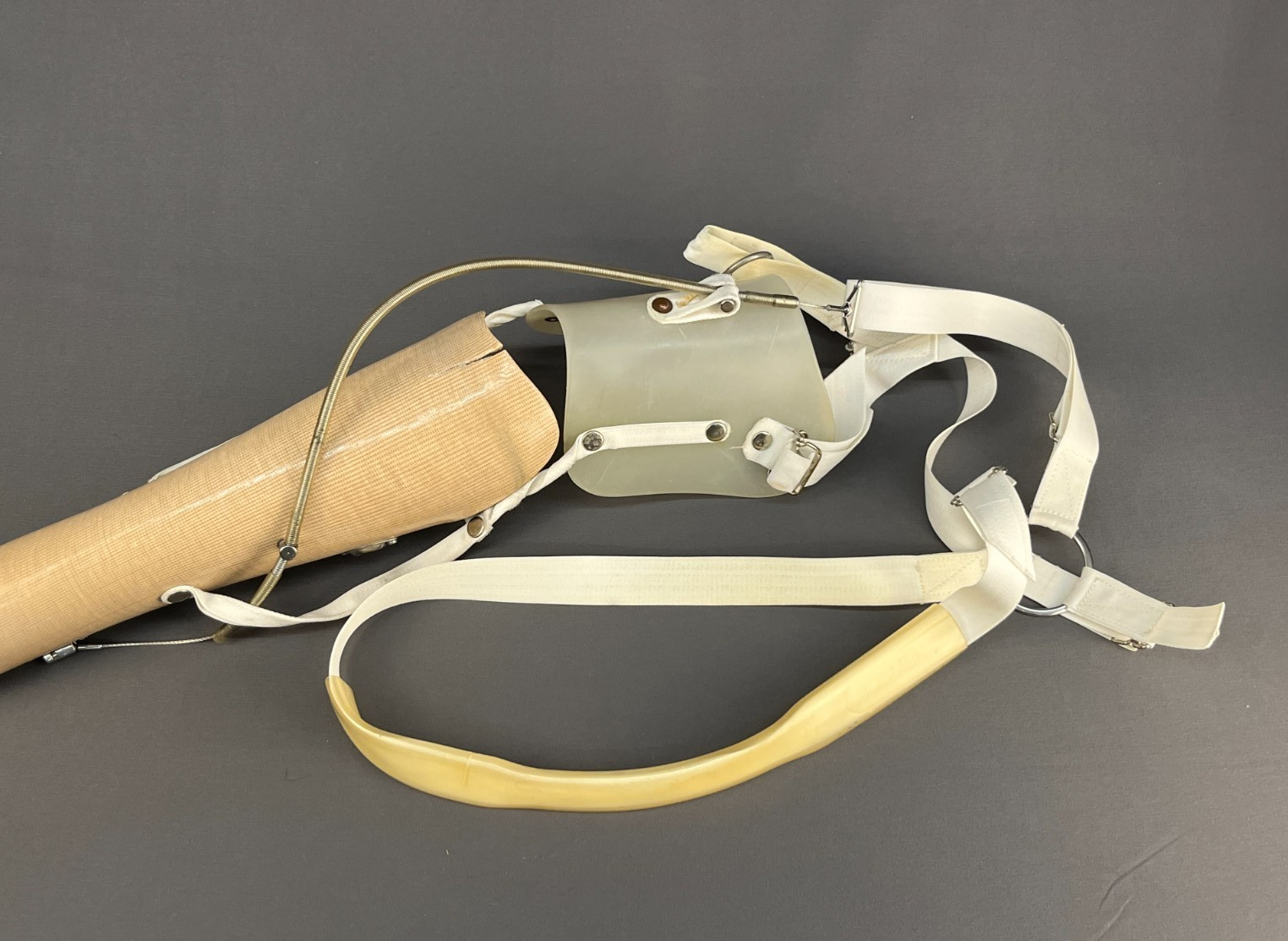 Vintage Prosthetic Adult Arm Body Powered Dorrance 5X Hook Medical Display Prop