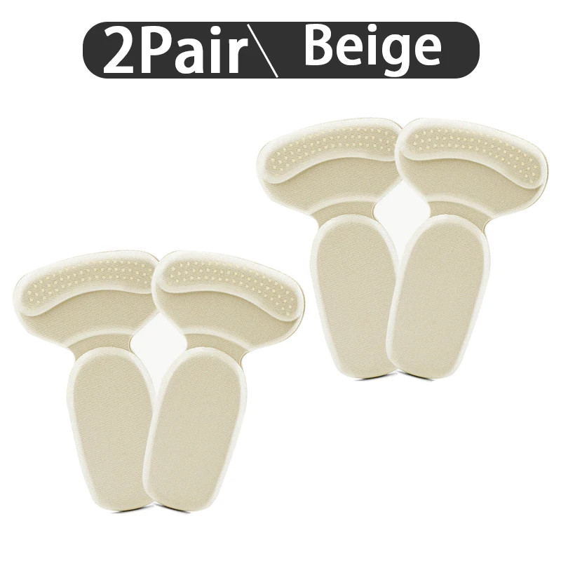 T-Shape Foam Heel Stickers Heel Protectors High Heel Insoles Flat Heel Insoles