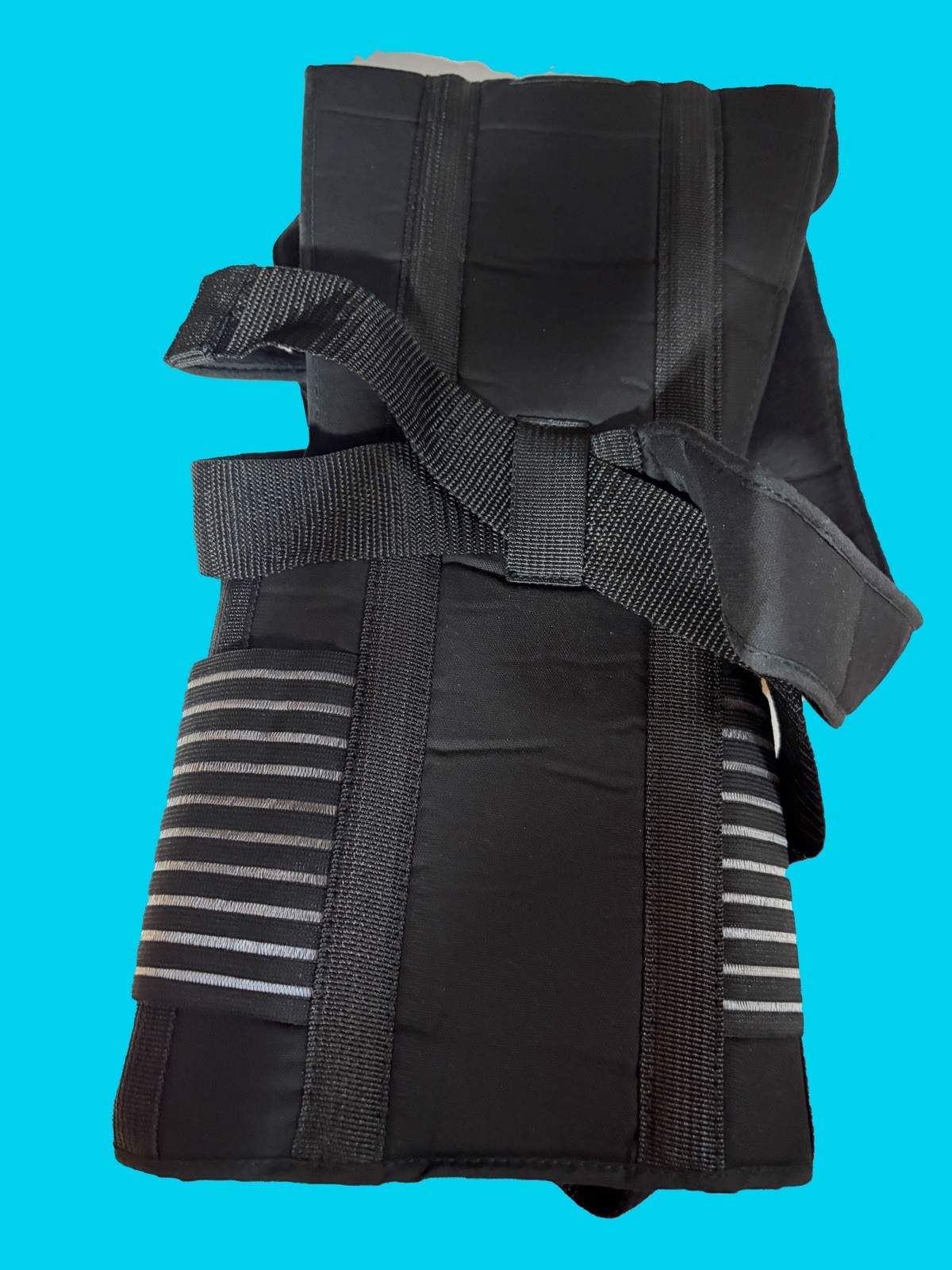 SICHEER Adjustable Back Posture Corrector Brace Support Belt One Size Black Gray