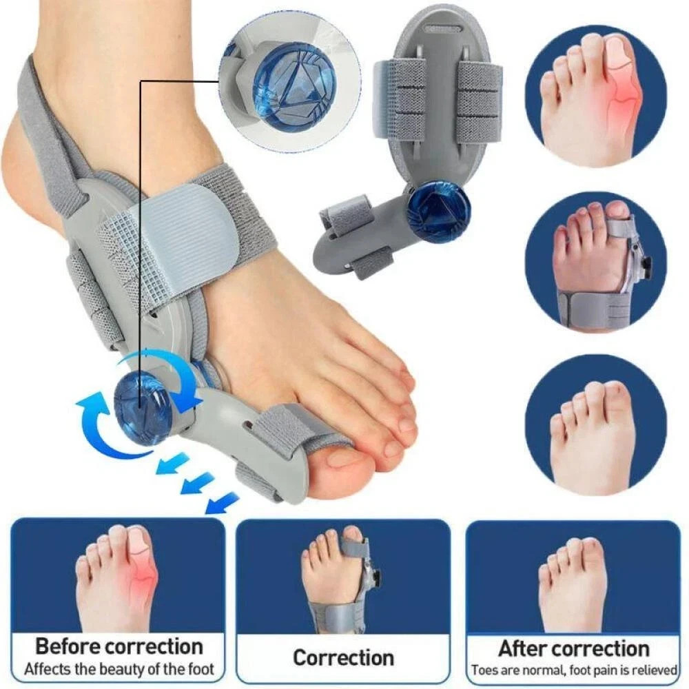 Bunion Fix Toe Valgus Corrector Adjustable Orthosis Women Men Splints