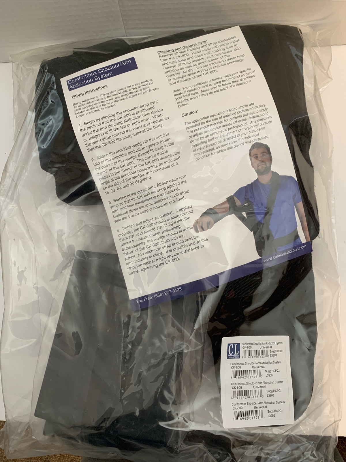 Comfortland Shoulder/Arm Abduction System CK-800 New