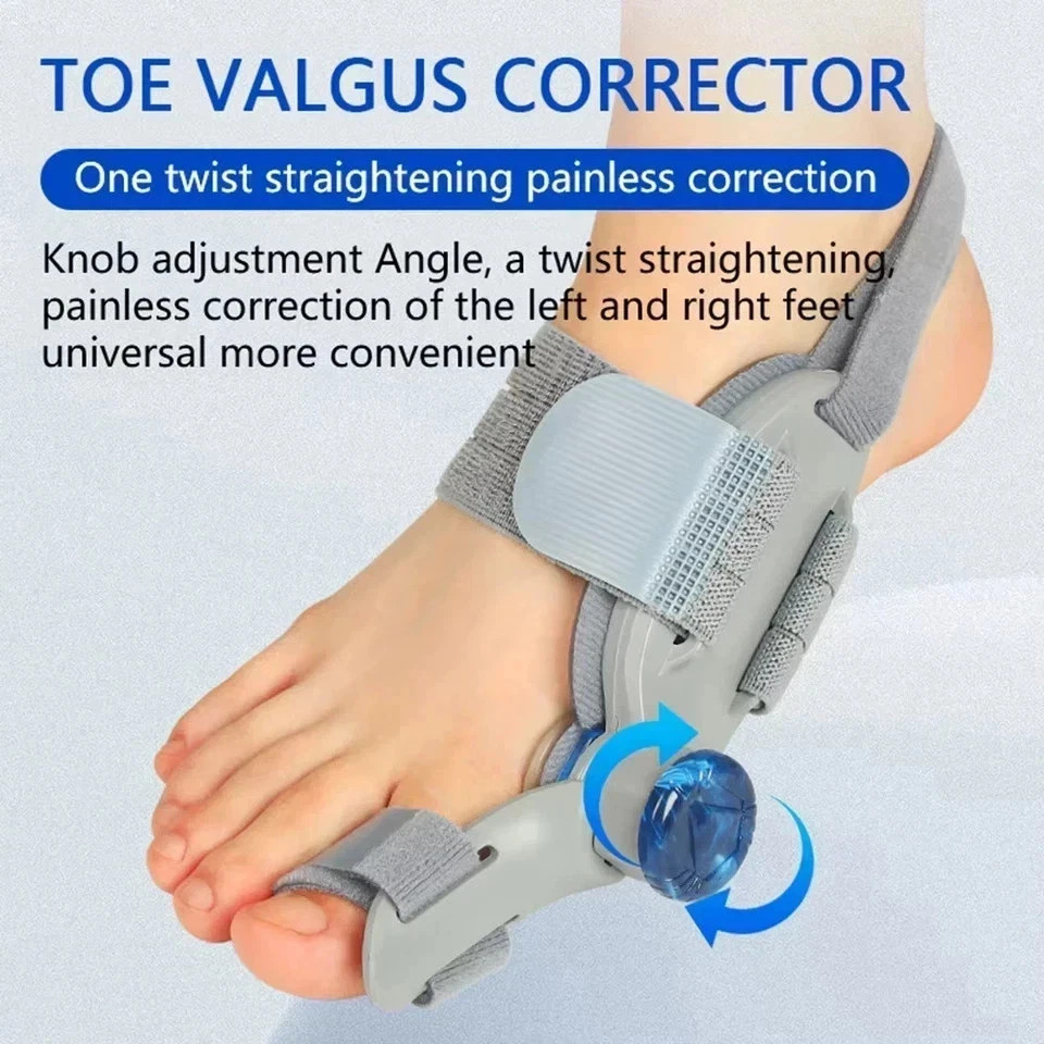 Bunion Fix Toe Valgus Corrector Adjustable Orthosis Women Men Splints