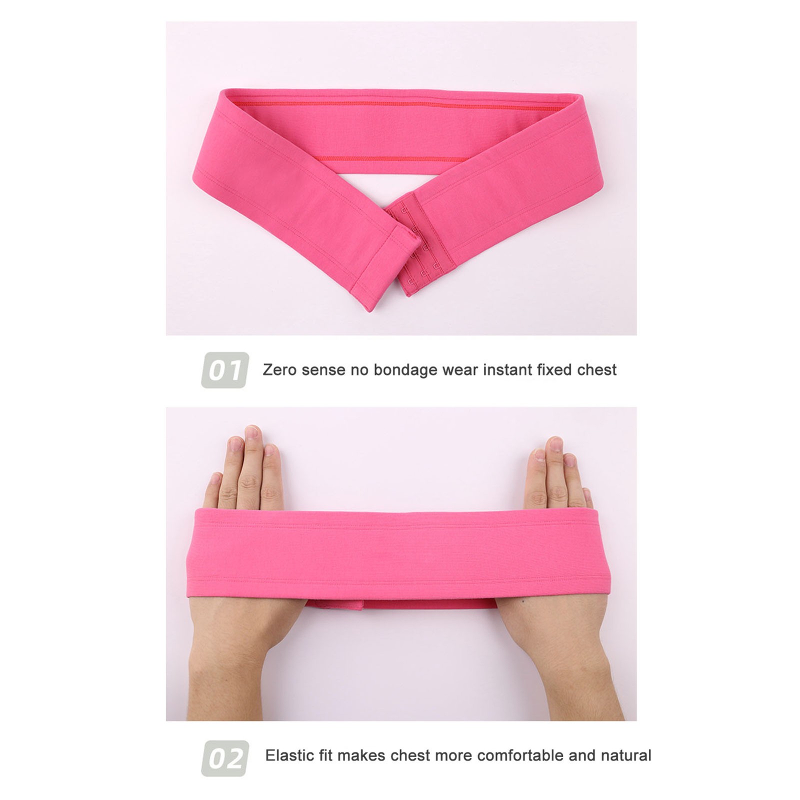 Breast Compression Band High Impact Breast Support Strap Post Surgery Breast
