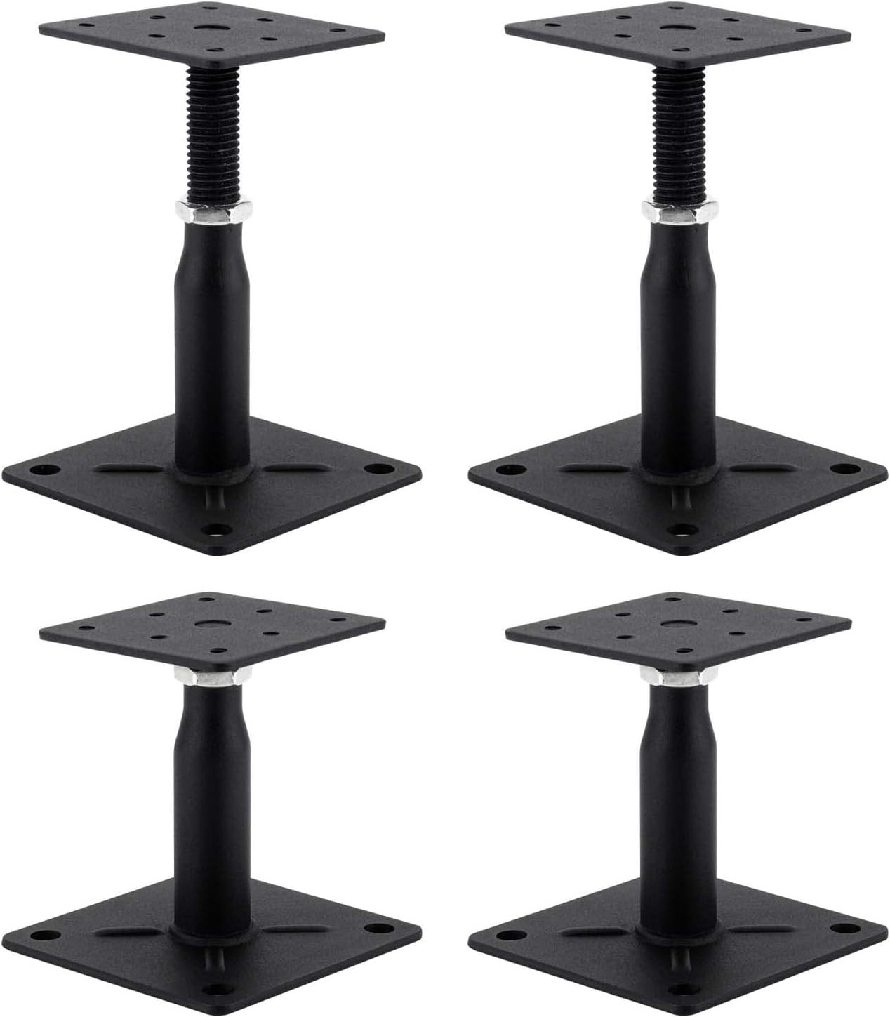 Adjustable Support Jack 4-7in Galvanized Steel Floor Deck RV Stabilizer 4400lb