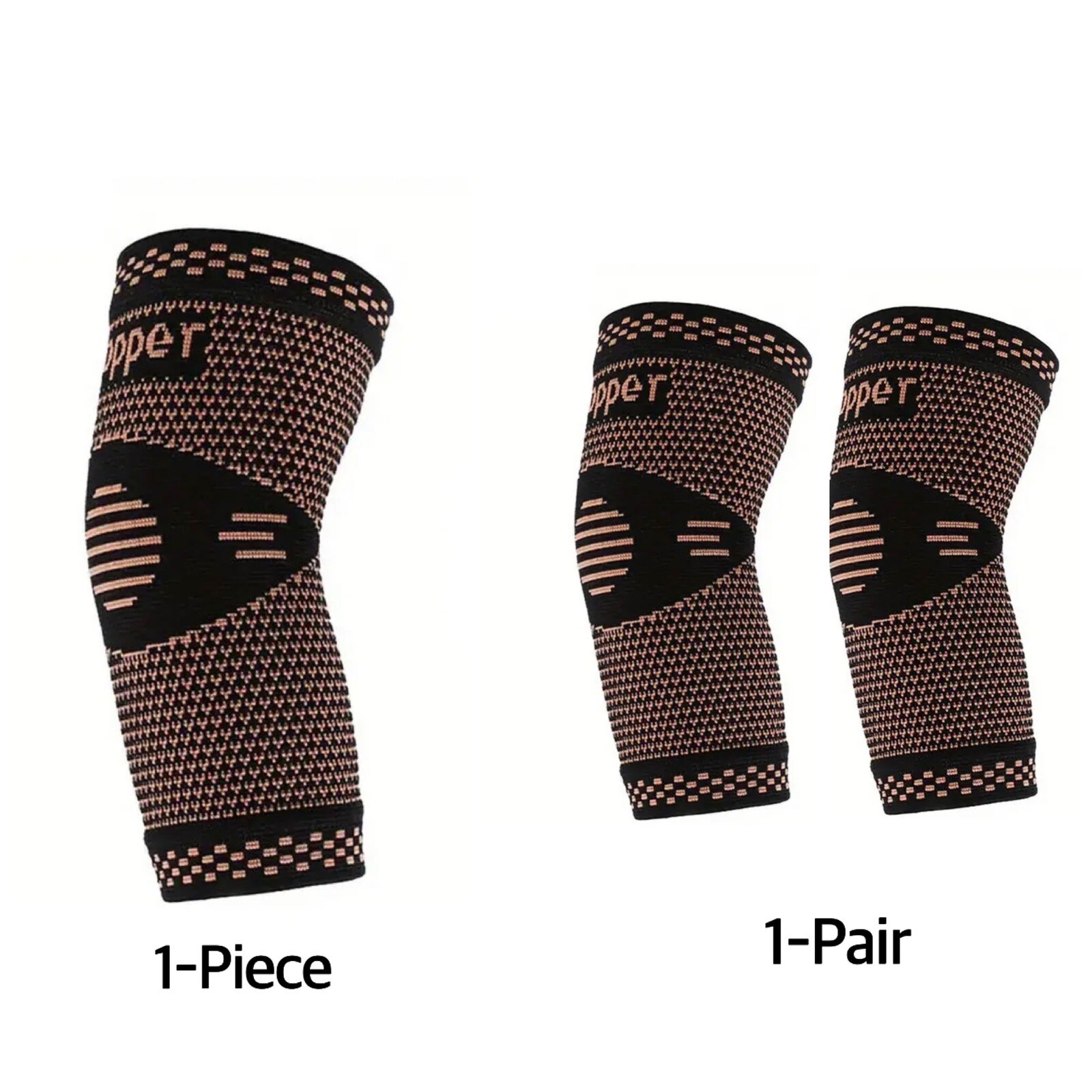 Elbow Brace Compression Support Sleeve, Copper Elbow Brace