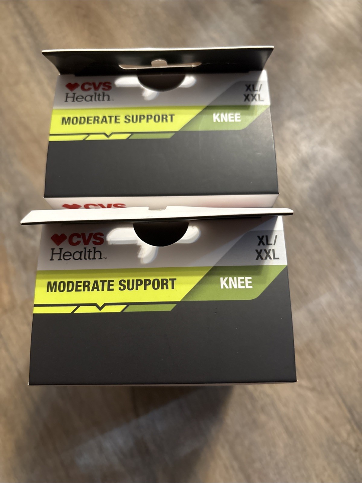2-Count Knee Compression Support Size XL/XXL For Moderate Support NIB