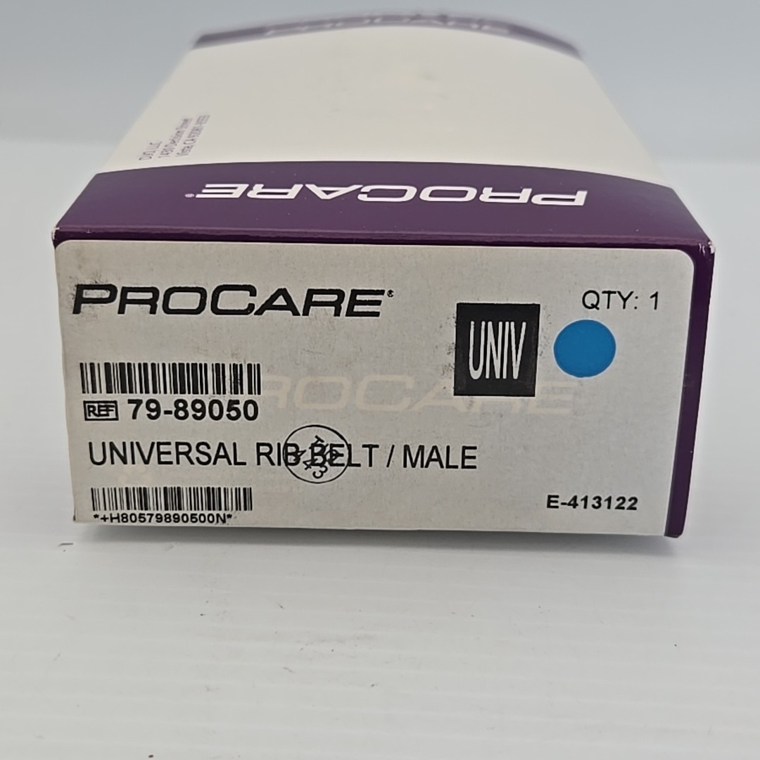 Brand NEW Procare Universal Deluxe Rib Belt Male Mens 79-89050