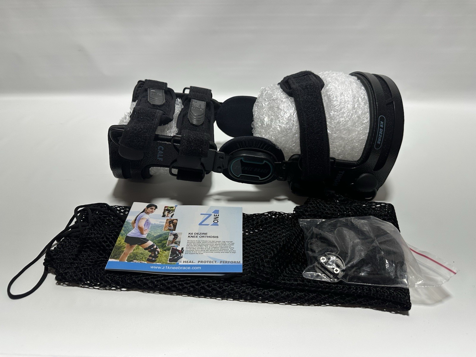 Z ONE Z1 K6 Hinged Unloader Knee Brace ACL MCL Support S17