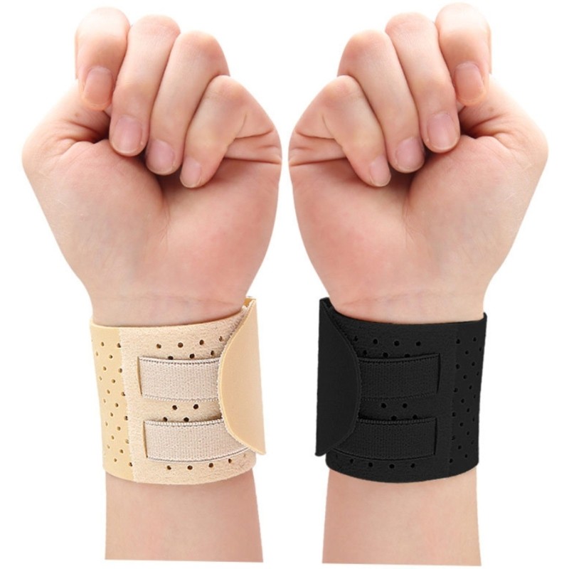Wrist Support Wrap Adjustable Breathable Wrist Brace For Basketball Badminton