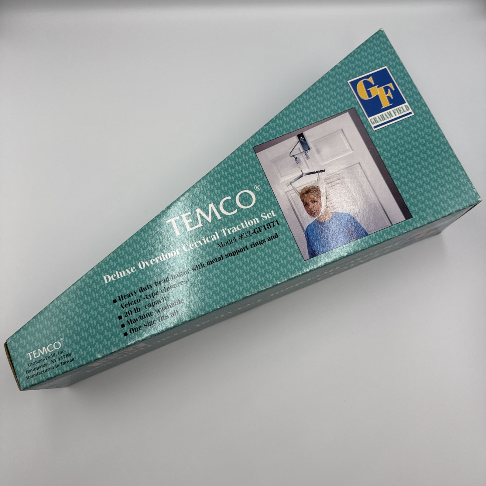 Graham Field Temco Overdoor Home Cervical Neck Traction Set Heavy Duty – NIB