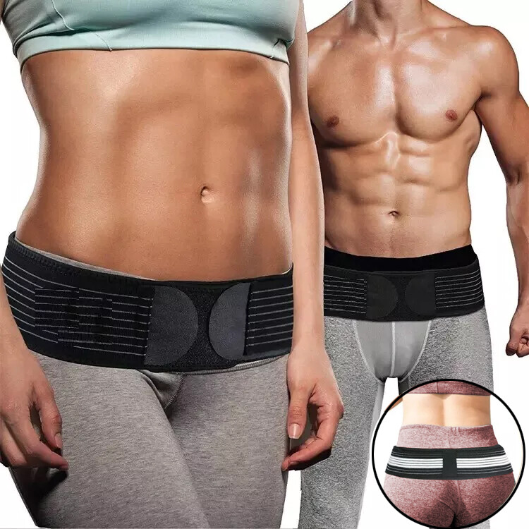 Sacroiliac SI Joint Pain Pelvic Hip Lumbar Support Belt Lower Brace Women / Men