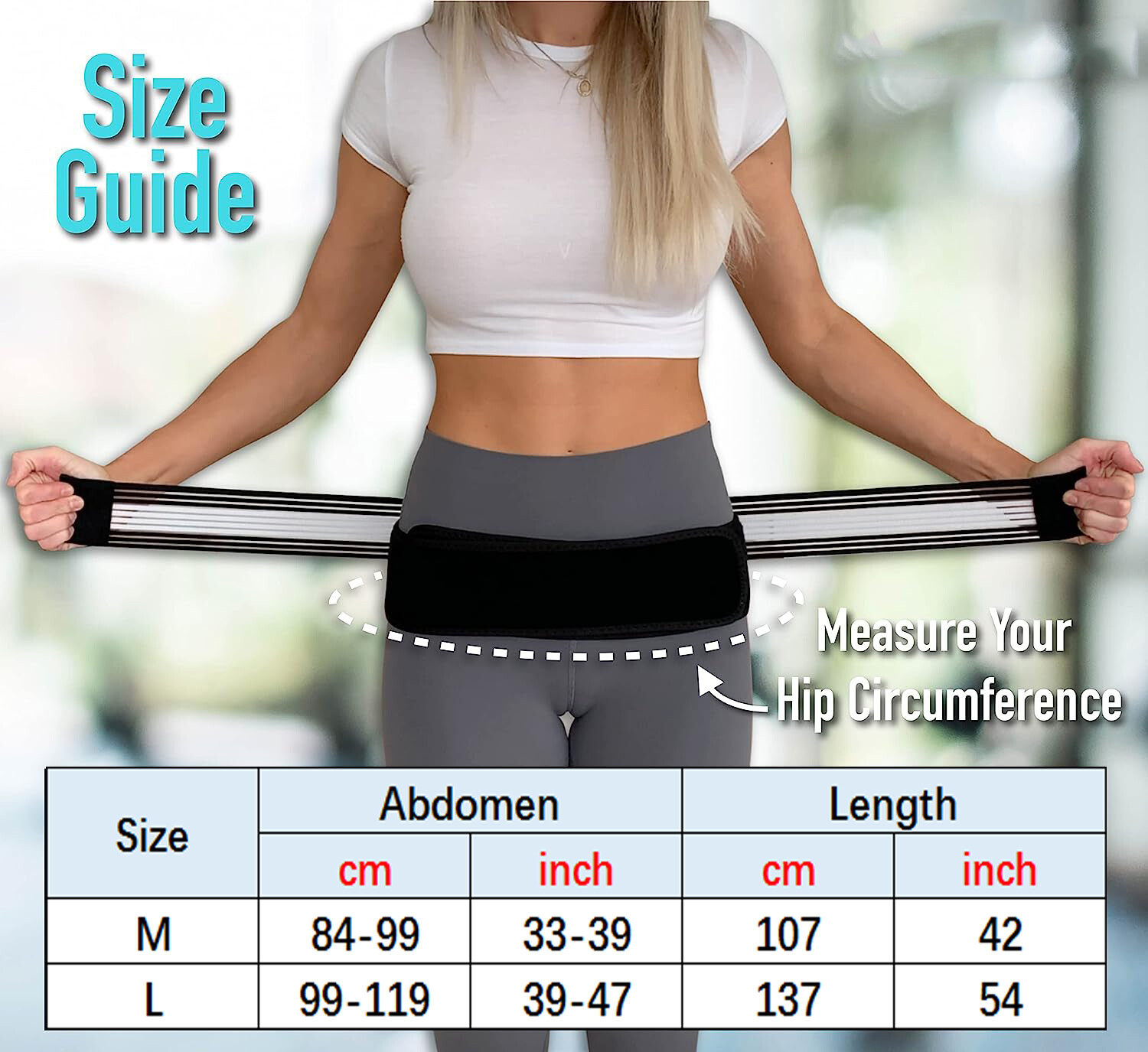 Function Belt Lower Back Support Sciatica Sacroiliac SI Joint Hip Pain Relief