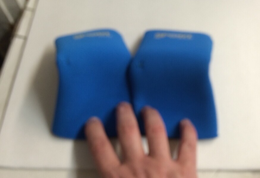 2pc Neoprene Elbow Support. Reversible New 9-10″ Pullover Design USA made