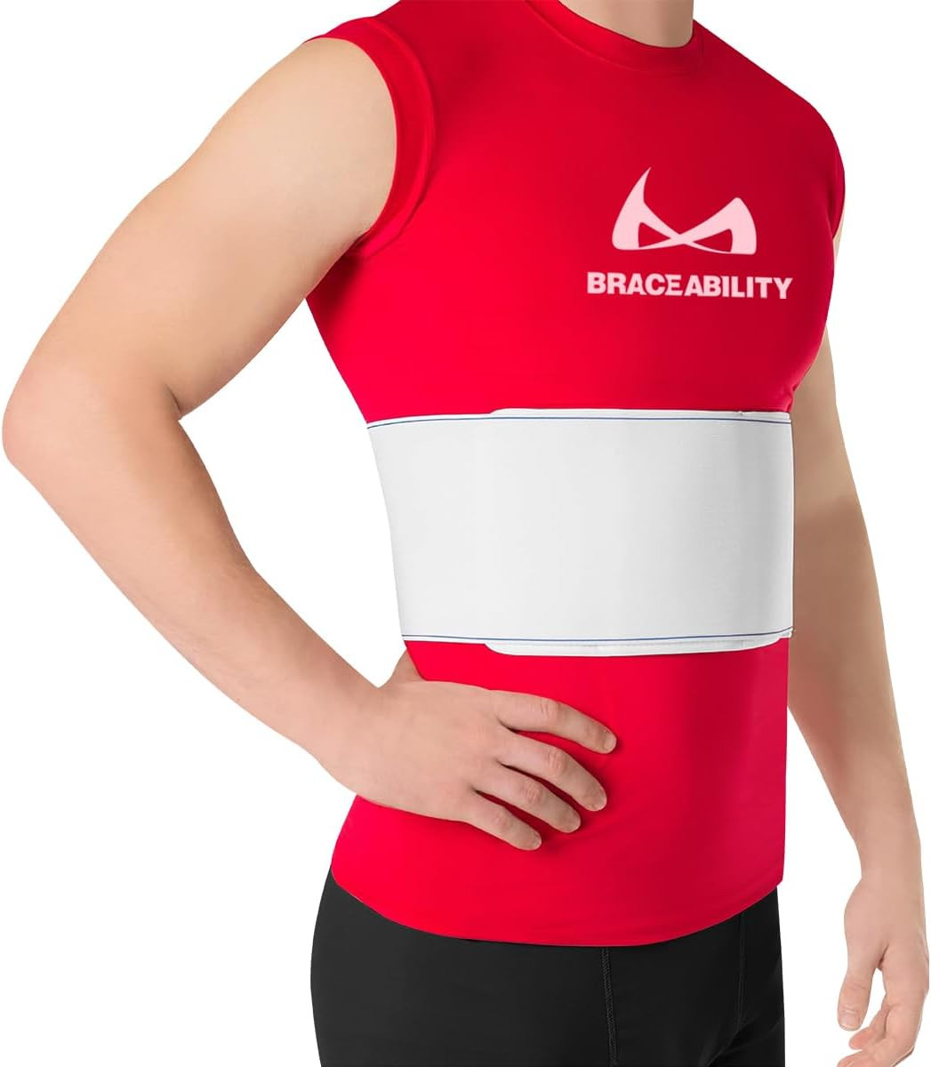 Rib Injury Binder Belt – Universal Brace for Men, Broken, Fractured, or Cracked
