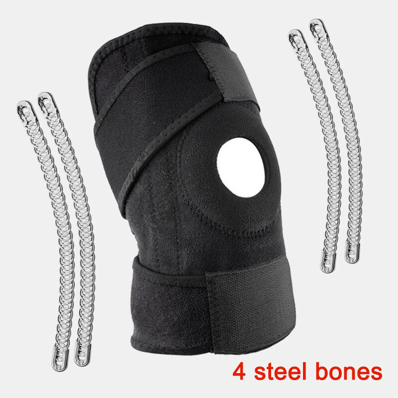 Knee Brace Support Leg Compression Sleeve Sports Patella Protector Stabilizer