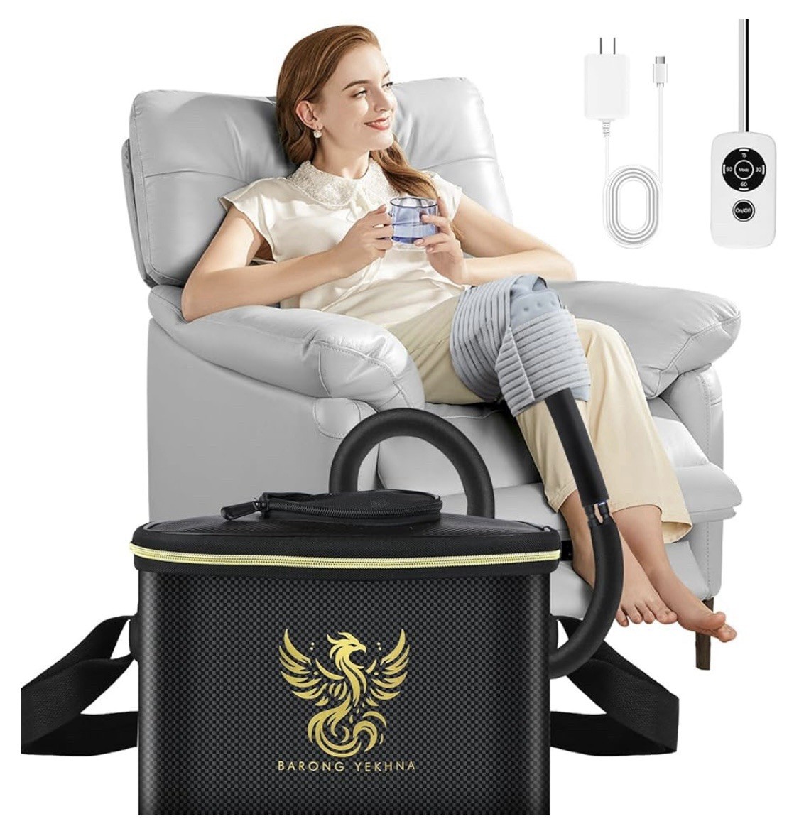 Portable Ice Machine for Knee & Joint Recovery – 12hr Cryotherapy System