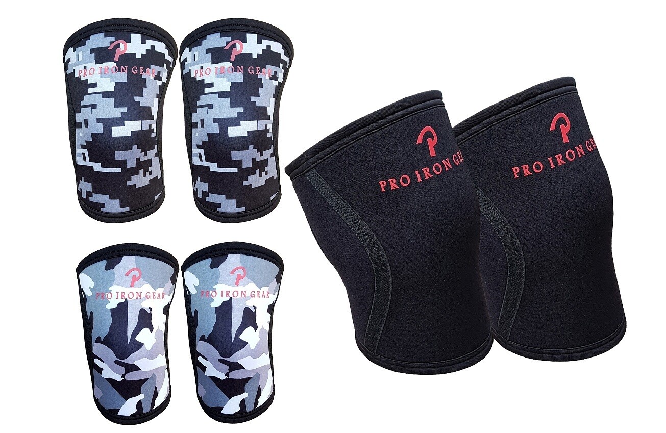 Knee Sleeves Support Crossfit Weight Lifting Brace (5mm)