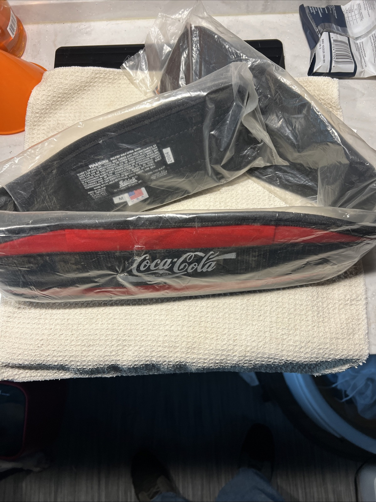 VTG Medium Coca-Cola Employee Back Brace Belt
