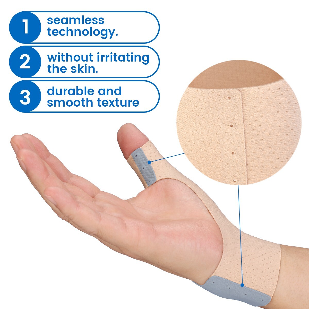 Medical Wrist Thumb Support Brace Compression Sleeve Stabiliser Arthrities