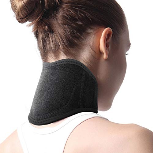 Adjustable Neck Support Brace Soft Compression Neck Protector Wrap Cervical C…