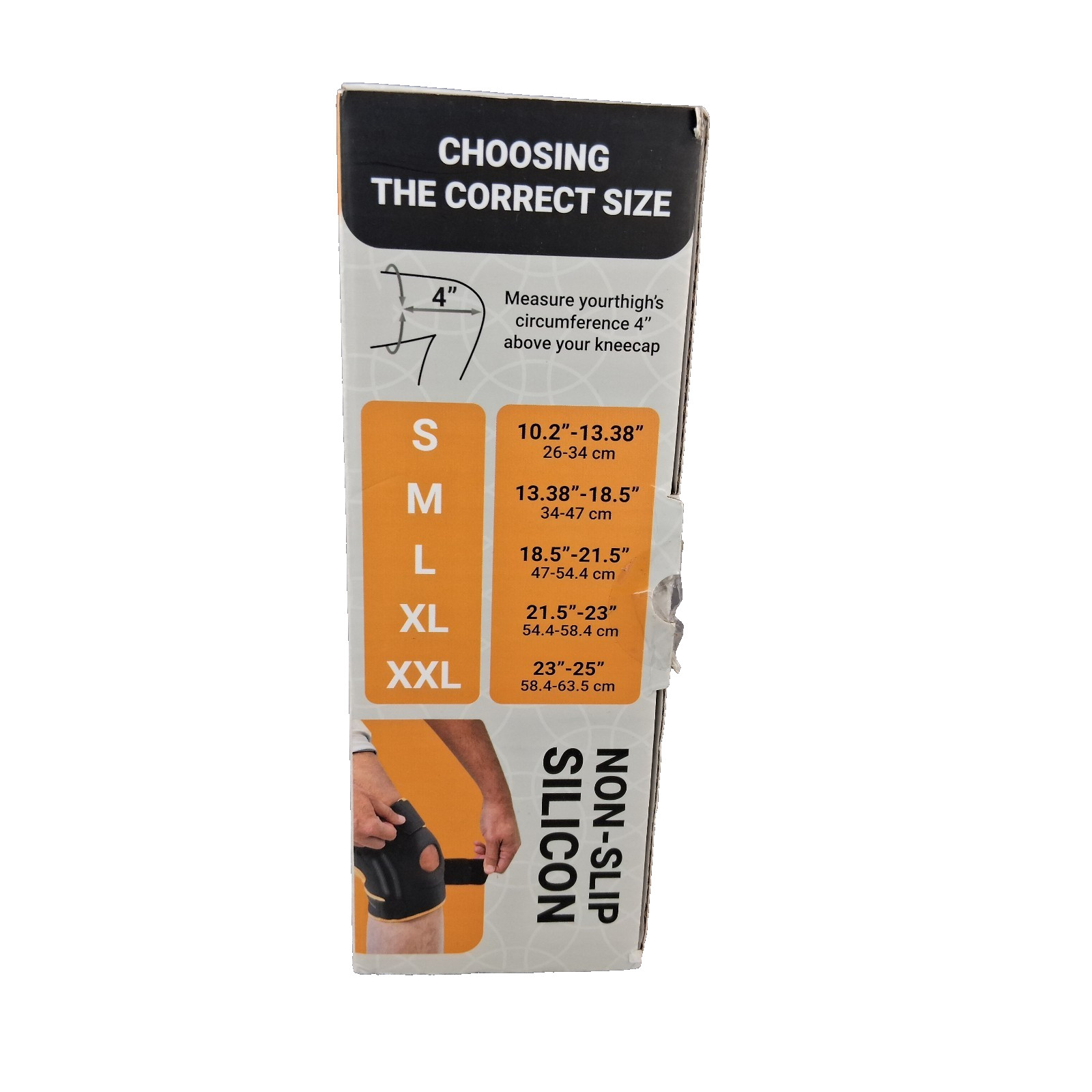DR. BRACE Elite Knee Brace With Side Stabilizers & Patella Gel Pad Size XL
