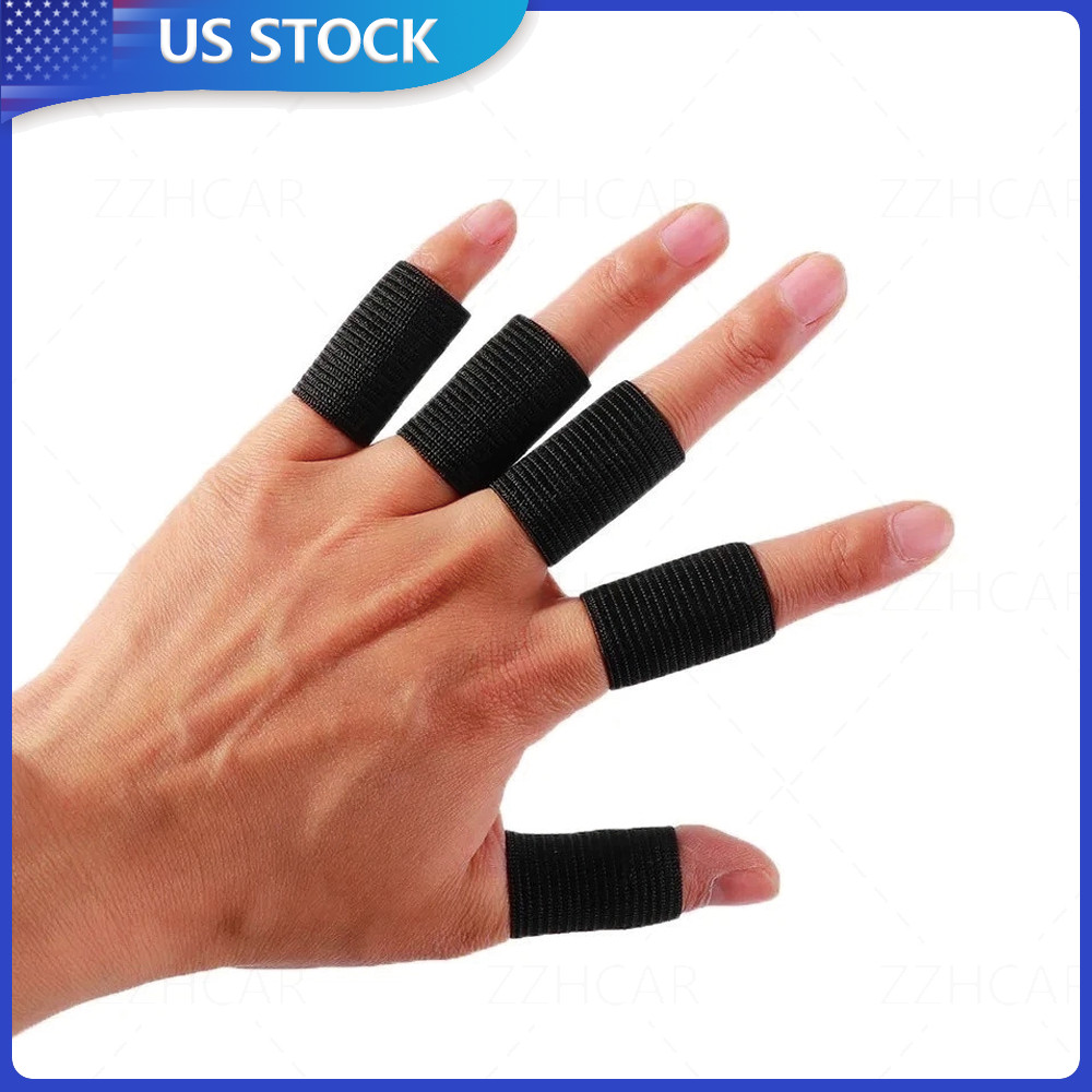 10x Finger Sleeves Protectors, Pain Relief for Arthritis, Inflammation, Cracking