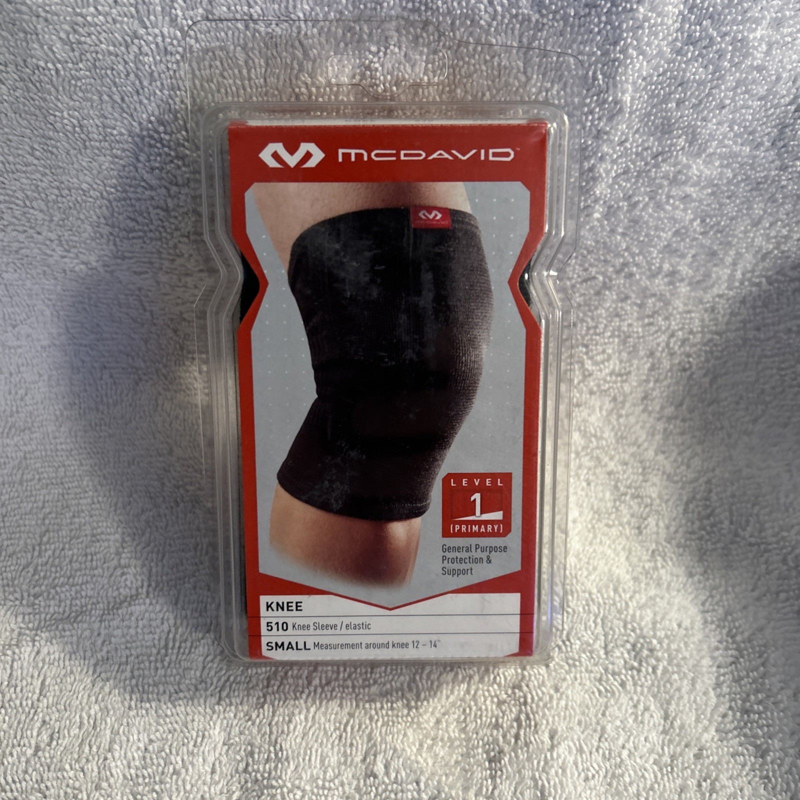 McDavid 510 Level 1 General Purpose Protection & Knee Support – Small Free S & H