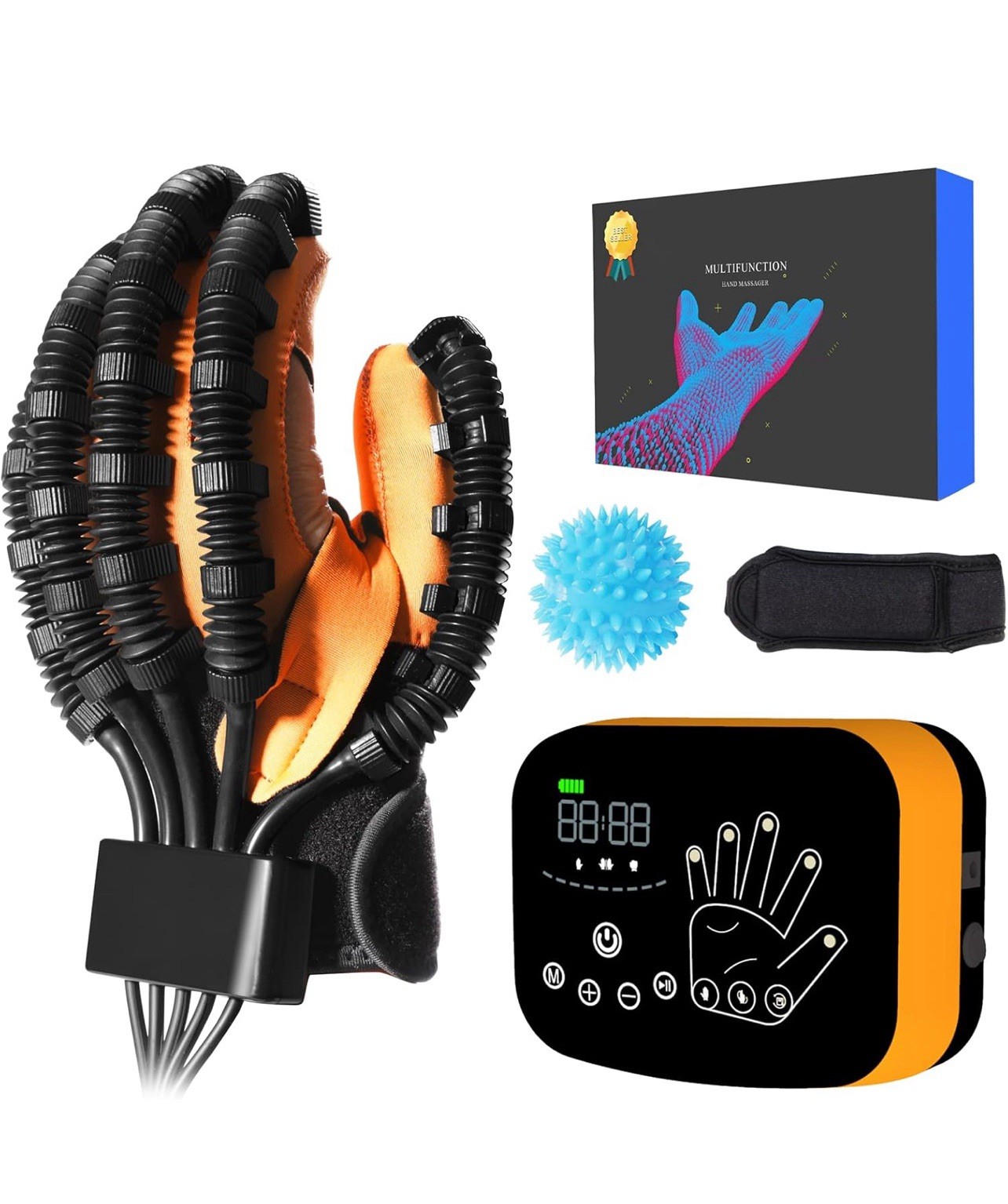 Upgraded Rehabilitation Robotic Gloves for Hempiplegia Stroke Paralysis Arthriti