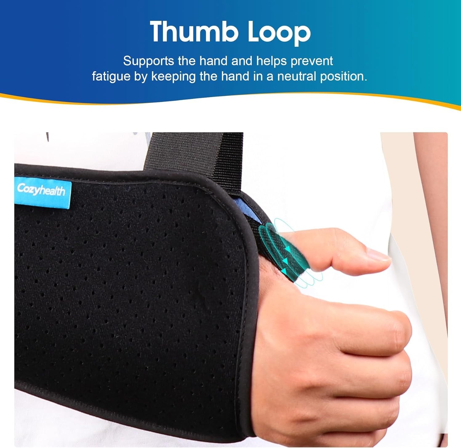 Small Medical Support Arm Sling for Shoulder Injury & Rotator Cuff