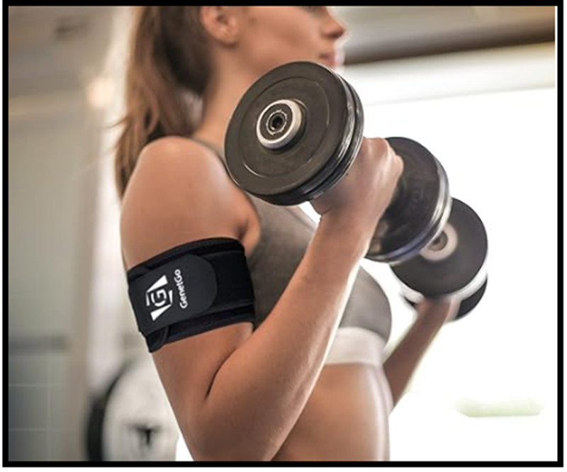 Bicep & Tricep Tendonitis Brace Compression Sleeve – Pain Relief for Bicep and T