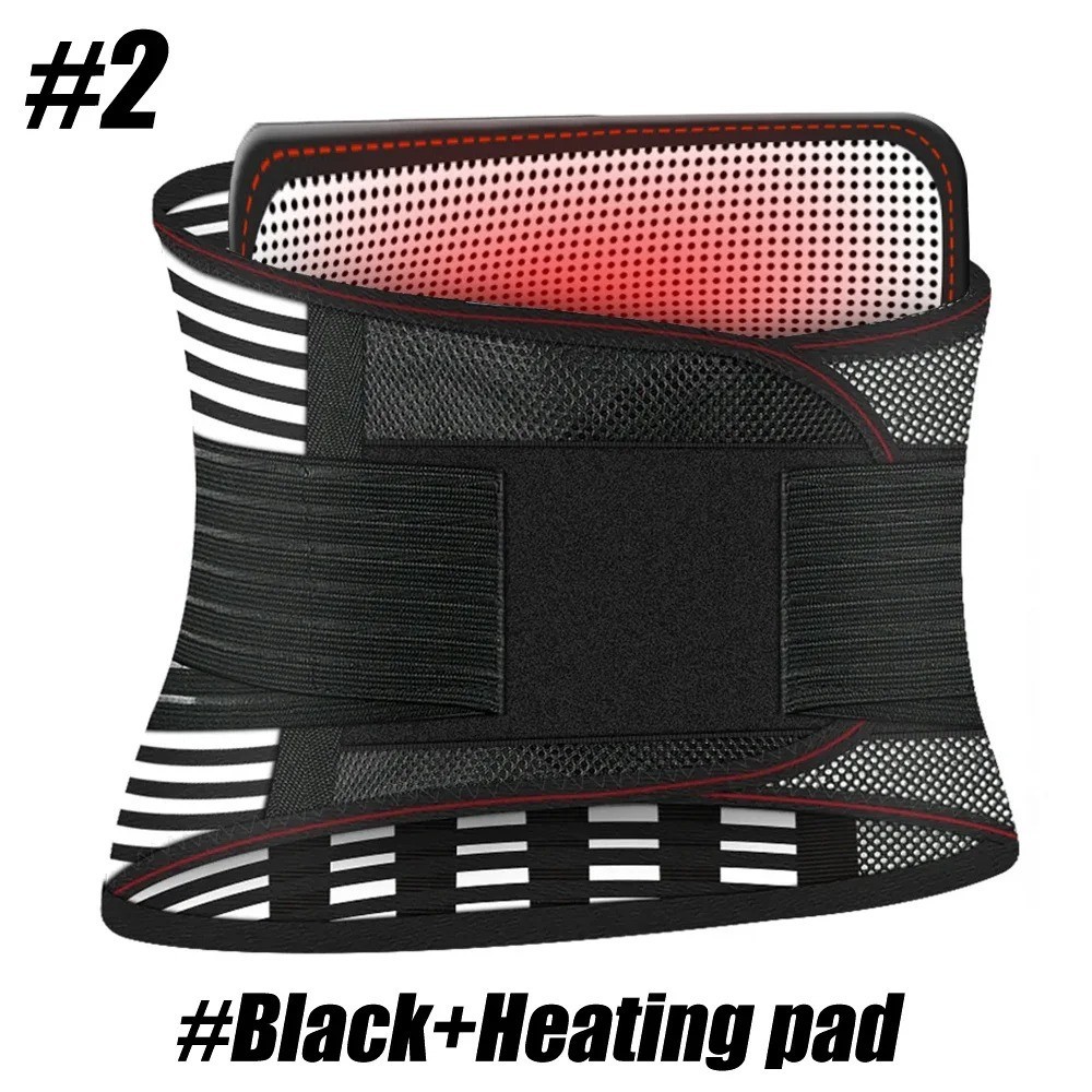 Adjustable Lower Back Brace Lumbar Support Waist Belt For Men Women Pain Relief